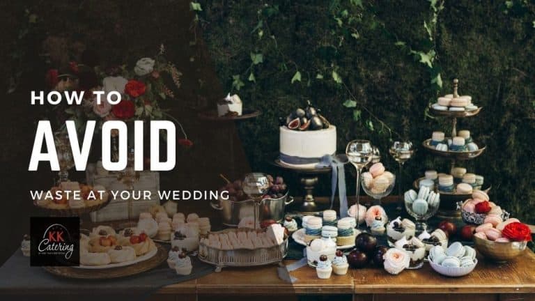 How to avoid waste at your wedding