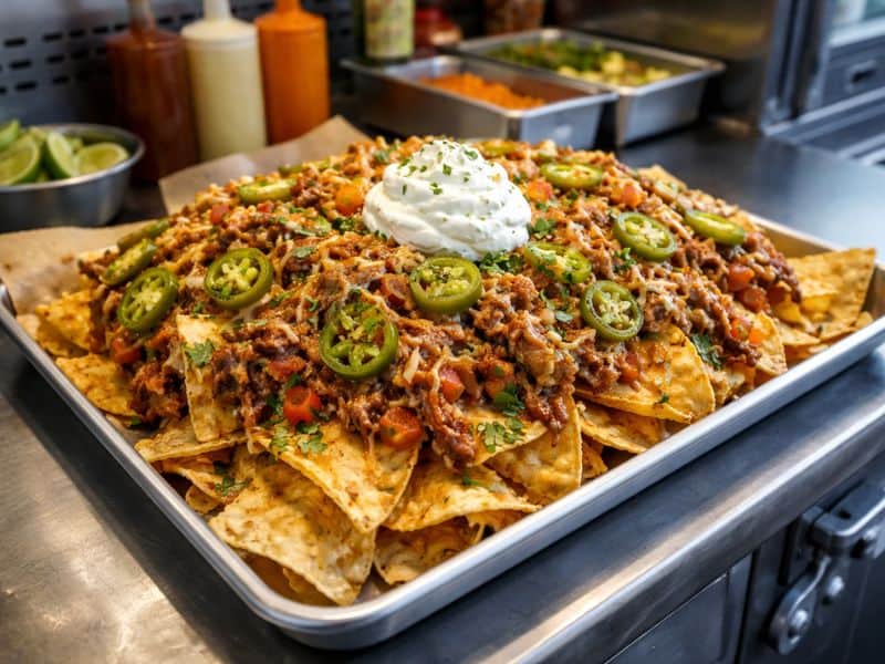 Pulled Pork Loaded Nachos