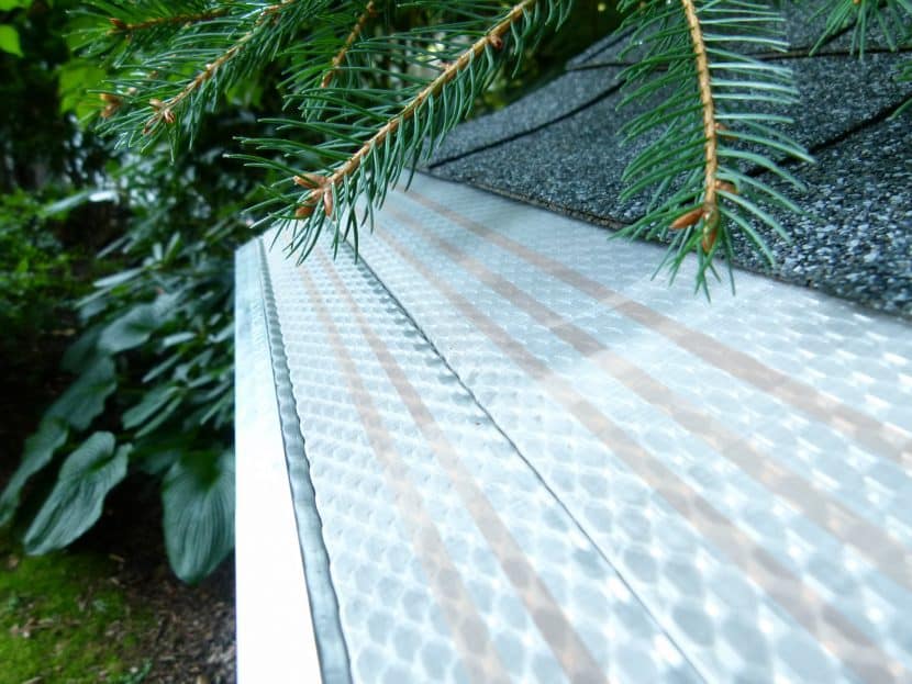 Klean Gutter with CopperCare filter great for pine needles