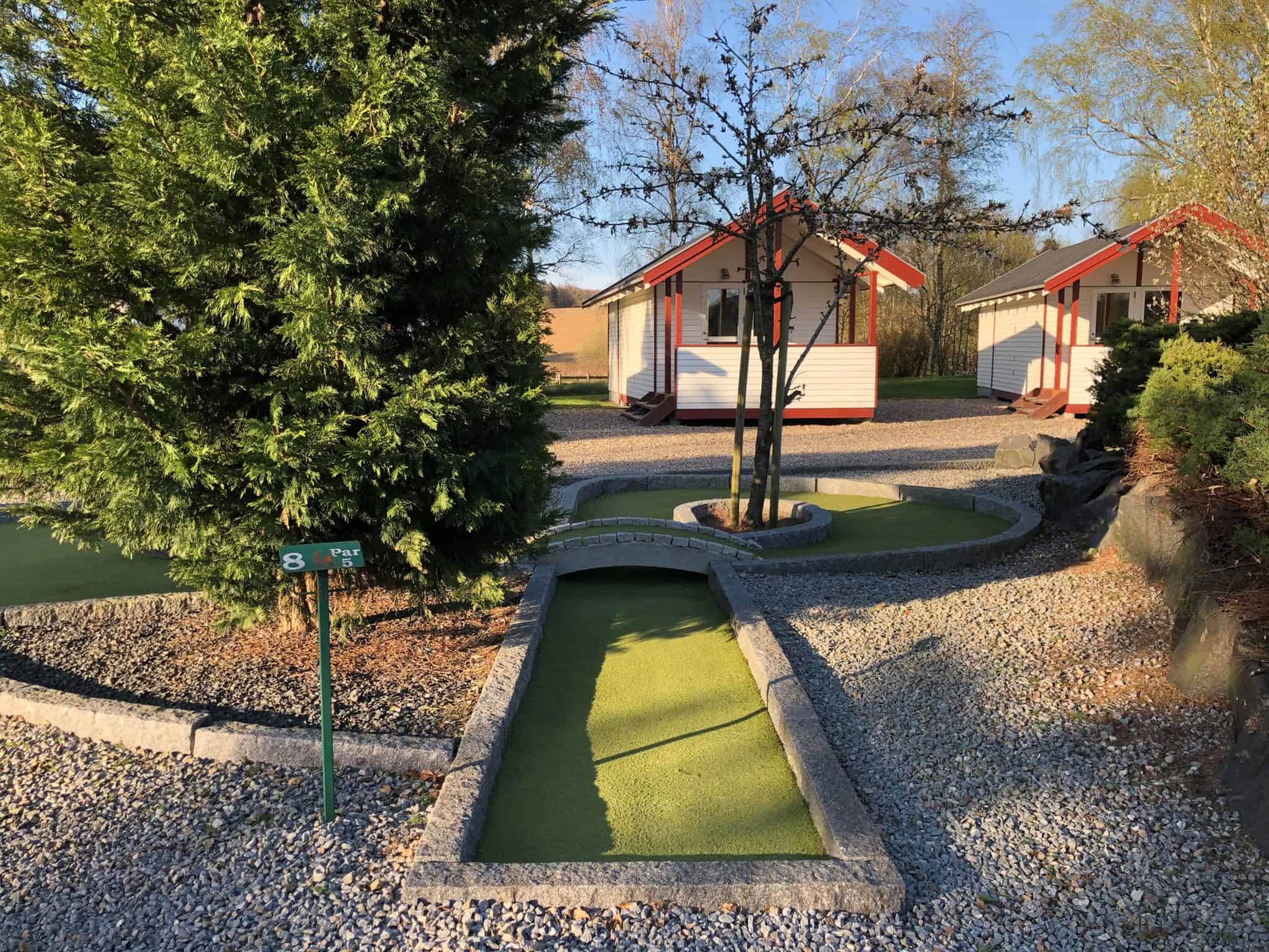 Mindst 100 tegn, med fokus på natur, badehotel, afslapning og Skotland.