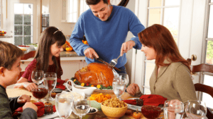 Thanksgiving dinner diversification analogy for retirement portfolios from KPC Financial Solutions in Southlake, TX.