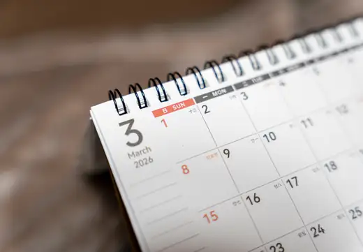 Calendrier pour planifier ses publications : calendrier éditorial du kit de survie digital