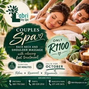 Couple spa package - L'abri day spa
