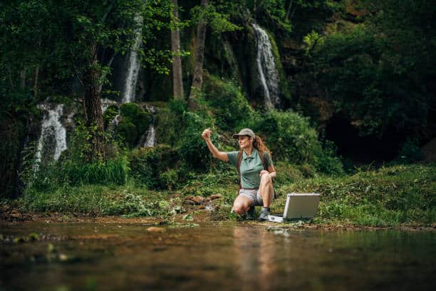 Wildlife Protection Enforcement Researcher woman