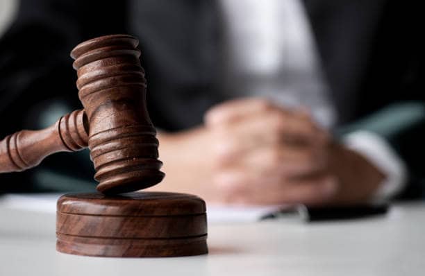 Court Judge and gavel.