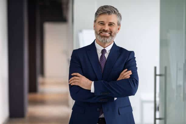 man preparing for his law journey