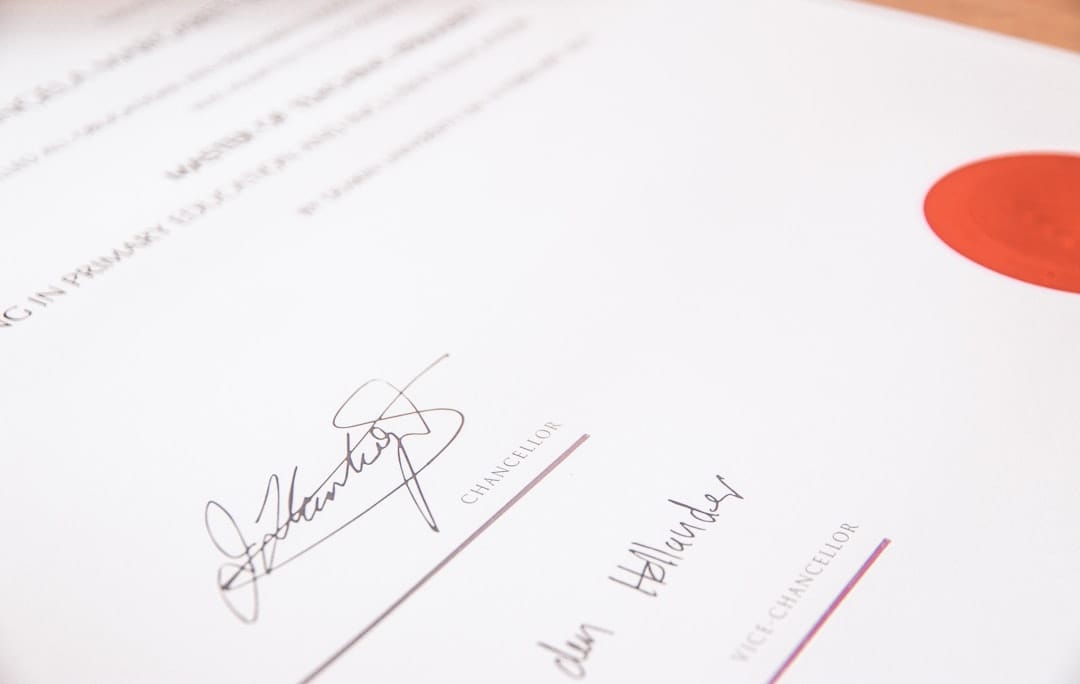 Photo Marriage certificate