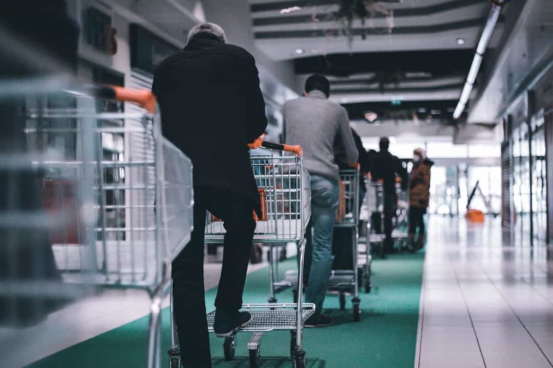 Photo Supermarket checkout