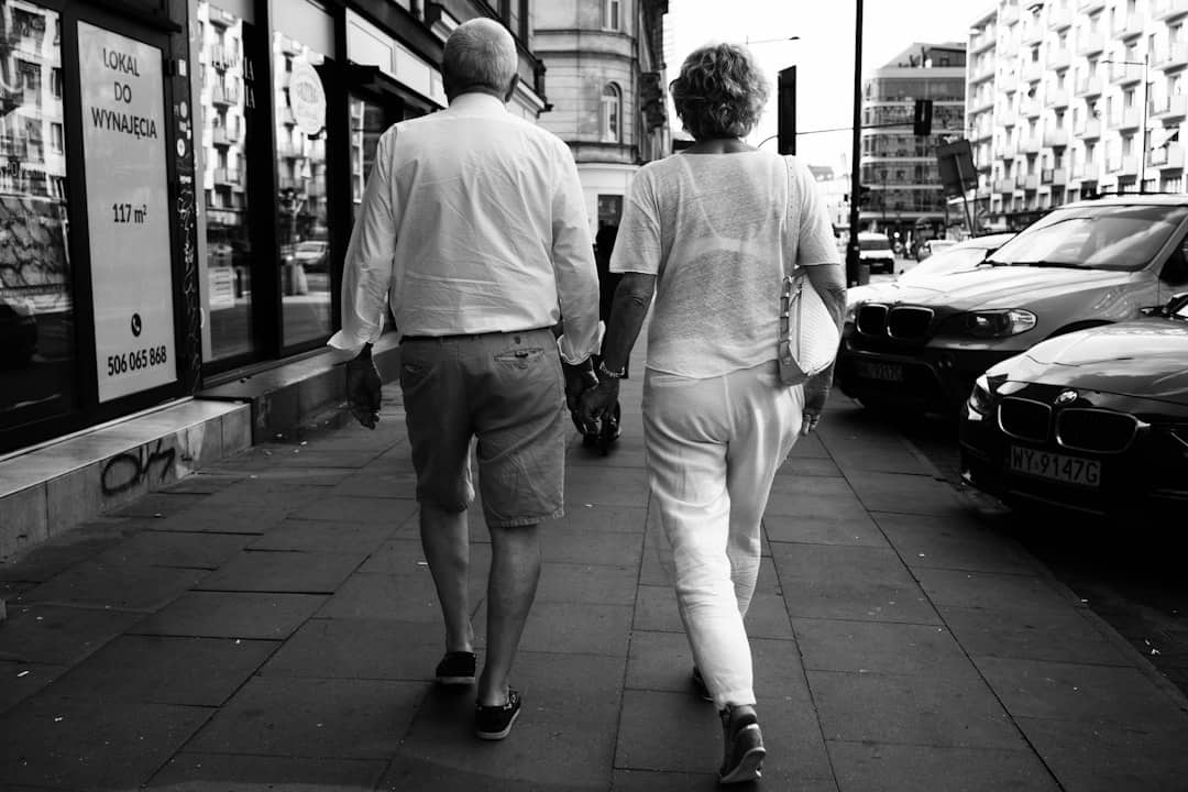 Photo Elderly couple