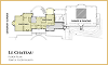 Venue floor plan map for Le Chateau layout and capacities.