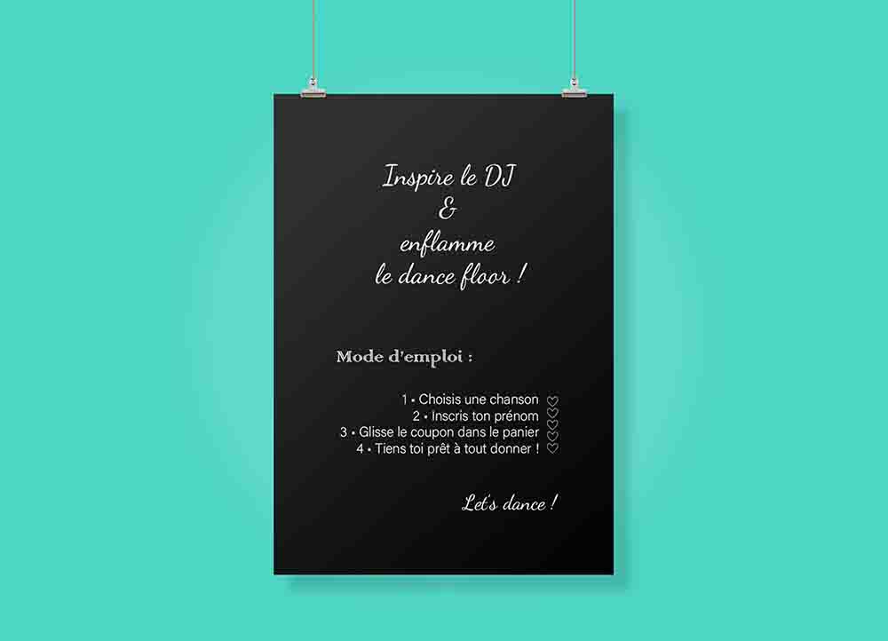 affiche tickets Let's dance
