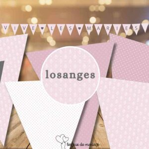 fanions losanges