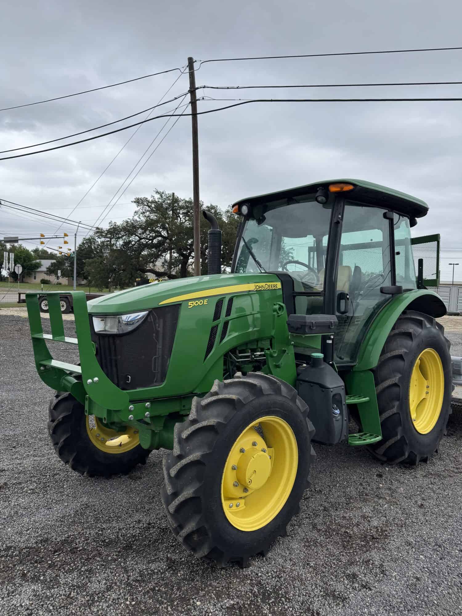 John Deere 5000 Series tractor for auction.