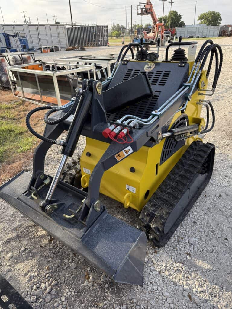 Compact mini excavator for sale at August 22nd Equipment Auction.