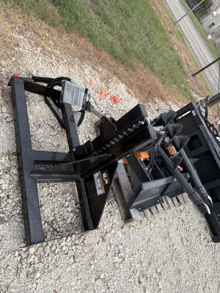 Construction equipment attachment for sale at August 22nd auction.