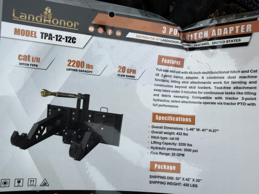 Auction model TPA-12-12G with 2200 lbs capacity and 20 ft reach for sale.