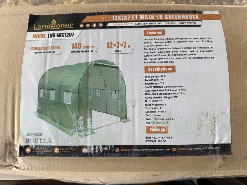 Green Land Pioneer pop-up canopy tent for outdoor events and markets.