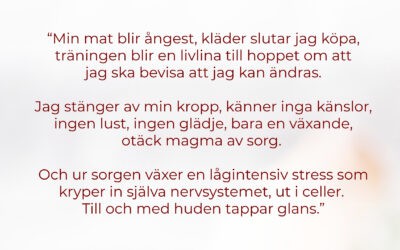Hur självkritik kan påverka ett helt liv
