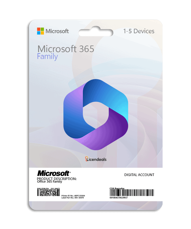 Office 365 Family Licendeals Office 365 Family Account - Image 1