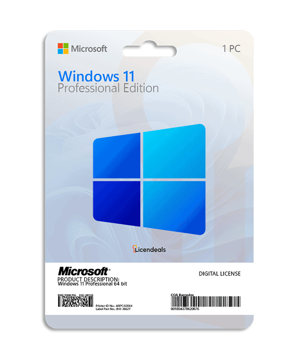 Windows 11 Professional Licendeals 64 bits