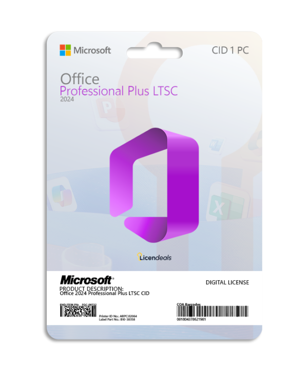 Office 2024 Professional Plus LTSC CID Licendeals