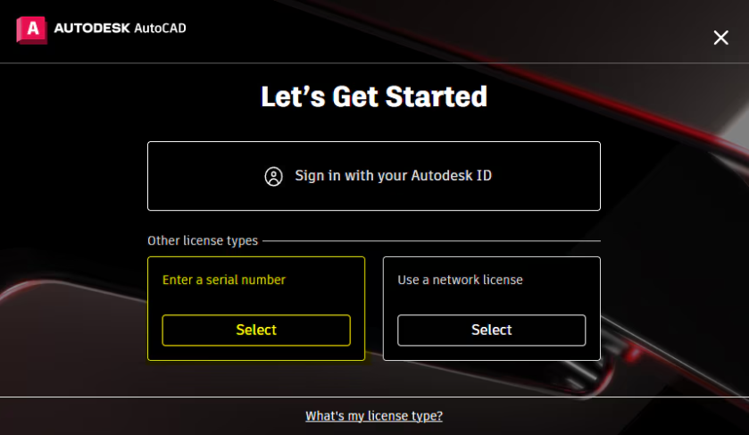 AutoCAD - "Enter a serial number"