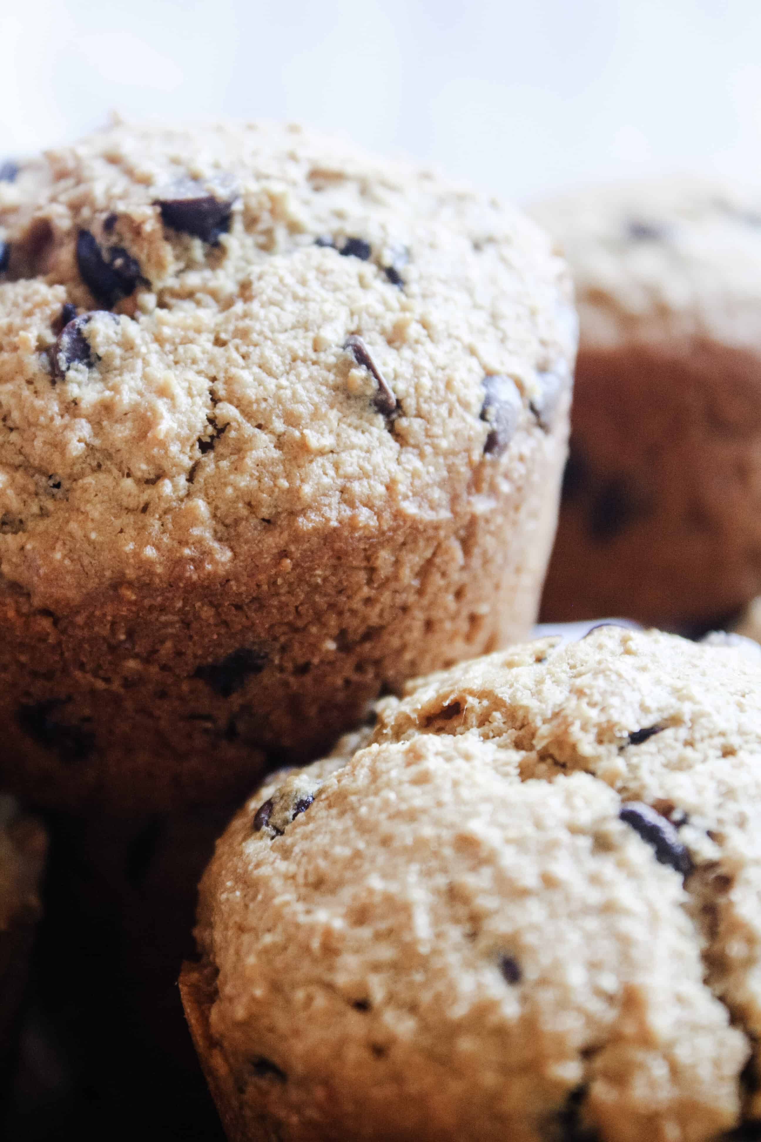 Fresh Milled Chocolate Chip Muffins