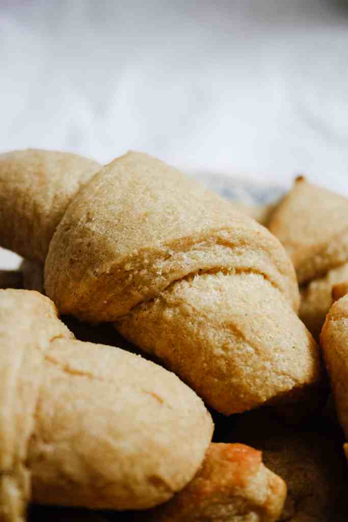 how to switch to whole food crescent roll fresh milled flour