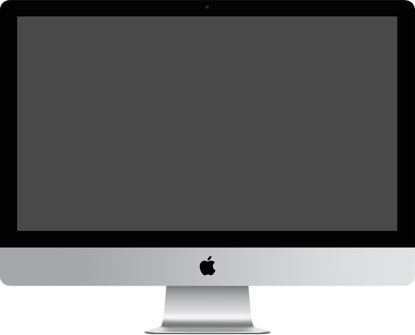 A sleek Mac desktop, a powerful tool for creative work and productivity.