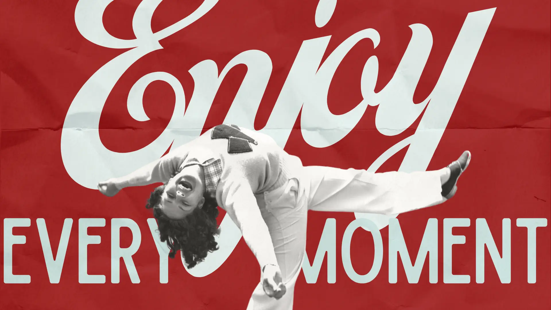 Happy woman representing the surprising comeback of throwback ads in 2025.