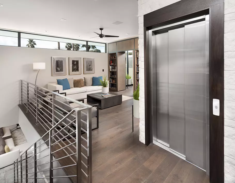Home Elevator for modern homes. Luxury residential lifts and accessibility in Dallas, DFW, Texas.