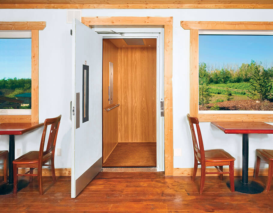 Elvoron CPL (Custom Platform Lift) home elevator. Luxurious and custom residential lifts in Dallas, DFW.