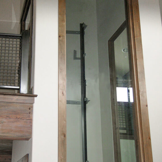Elvoron HR/MR Home Elevator. Luxury residential lifts for custom homes. Elder care accessibility in DFW, Dallas.