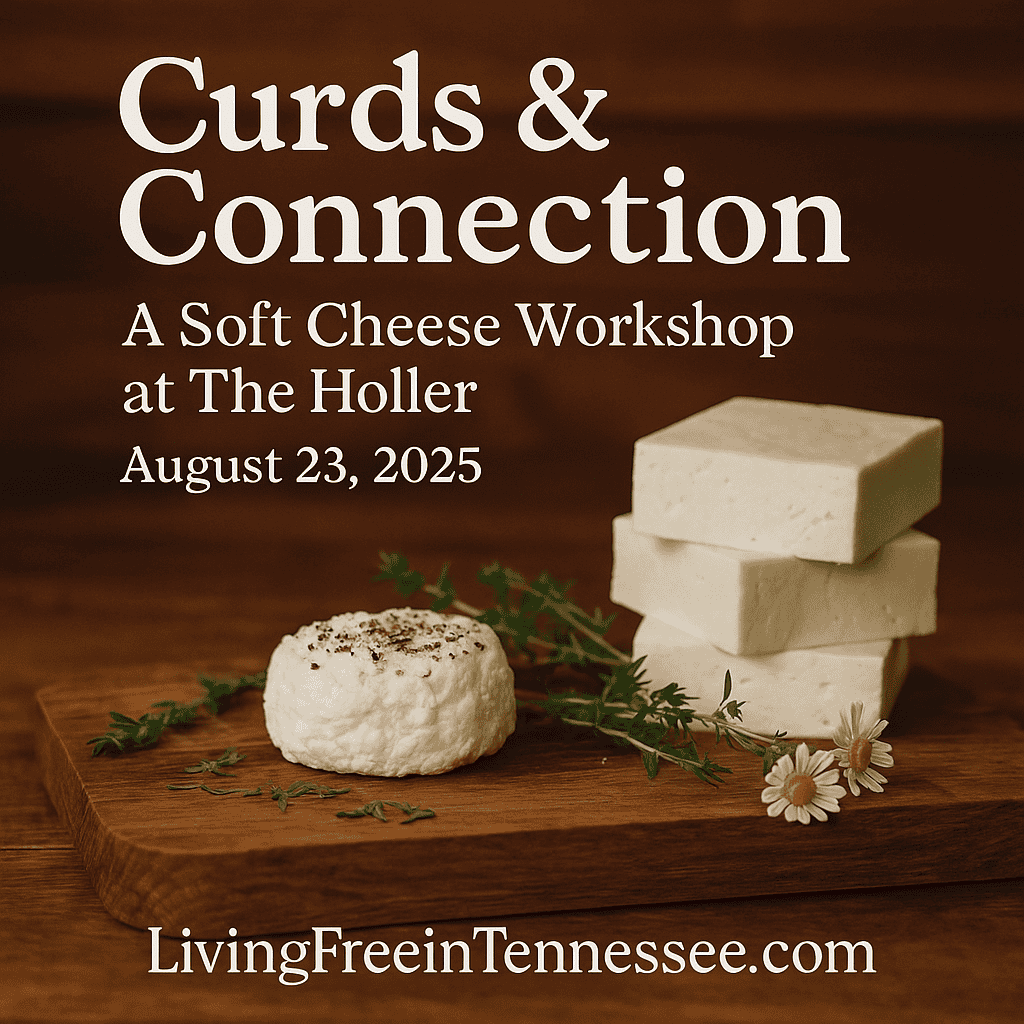 Curds & Connection: A Soft Cheese Workshop at The Holler Homestead
