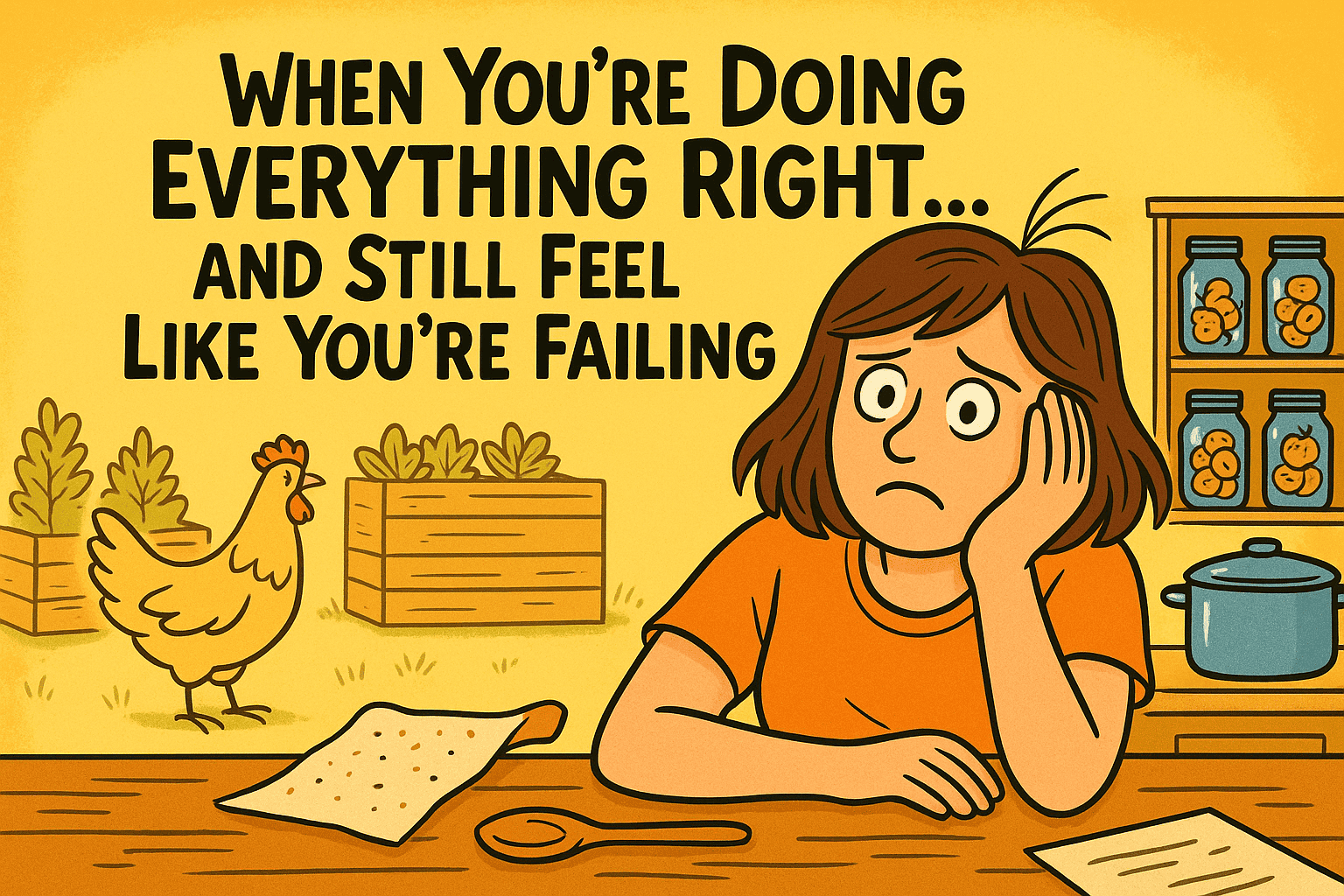 When You’re Doing Everything Right… and Still Feel Like You’re Failing Cover Image