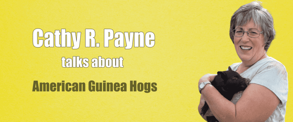 Episode 409 – American Guinea Hogs with Cathryn R. Payne.