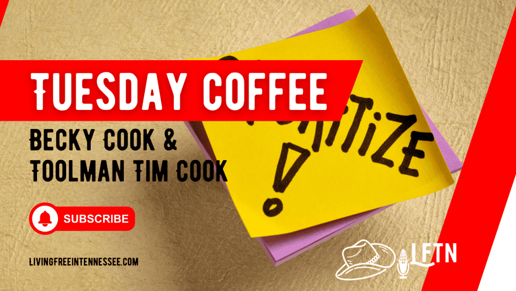Tuesday Coffee With Becky Cook & Toolman Tim Cook – EP 986 Cover Image