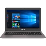 Ordinateur portable ASUS avec écran Windows 10, clavier noir, design fin et léger pour la vente en ligne sur Lomnava.com.