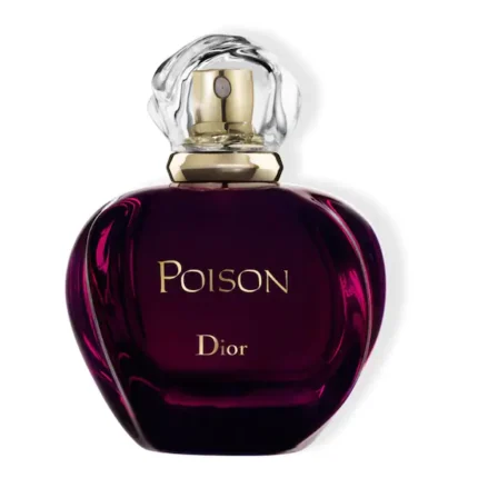 Poison Dior parfum femme bouteille élégante, design luxueux, parfum sophistiqué.