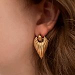 Gold Statement Oorbellen