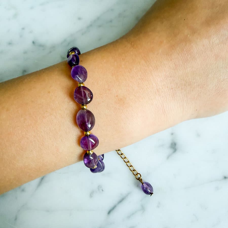 Amethist Armband