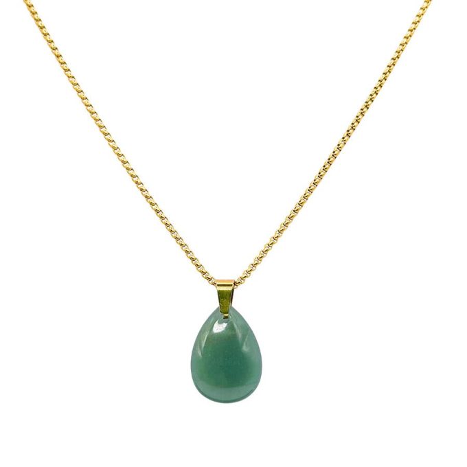Ketting met aventurijn bedel