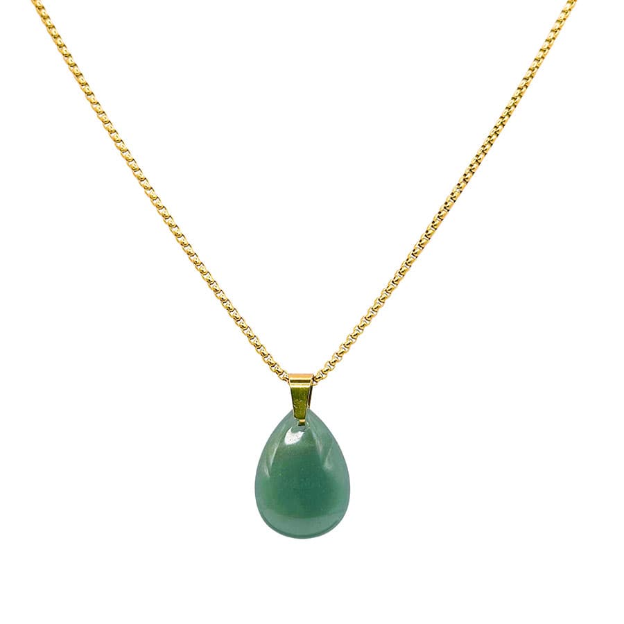 Ketting met aventurijn bedel