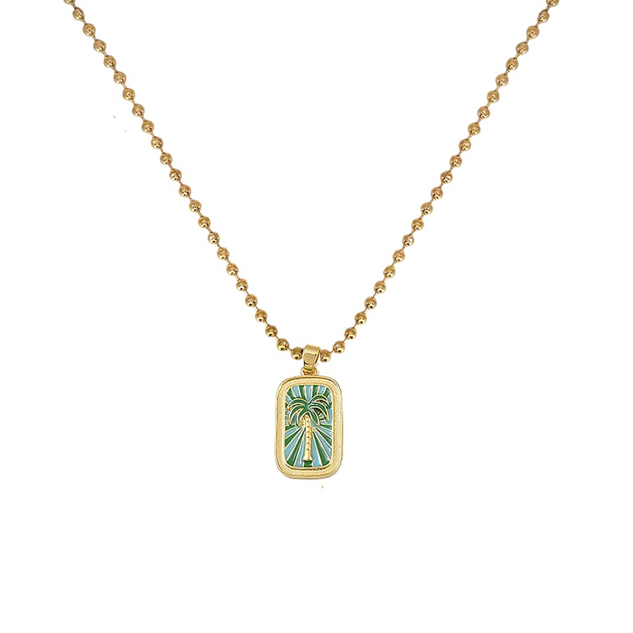 Ketting met palmboom