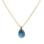 Ketting met apatiet bedel K