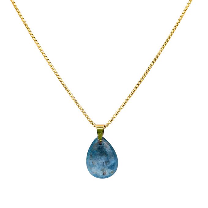 Ketting met apatiet bedel K
