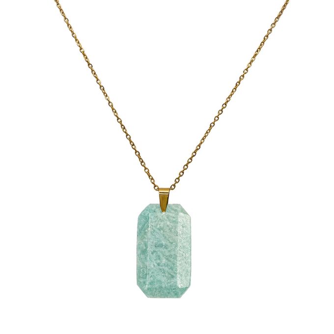 Ketting met amazoniet