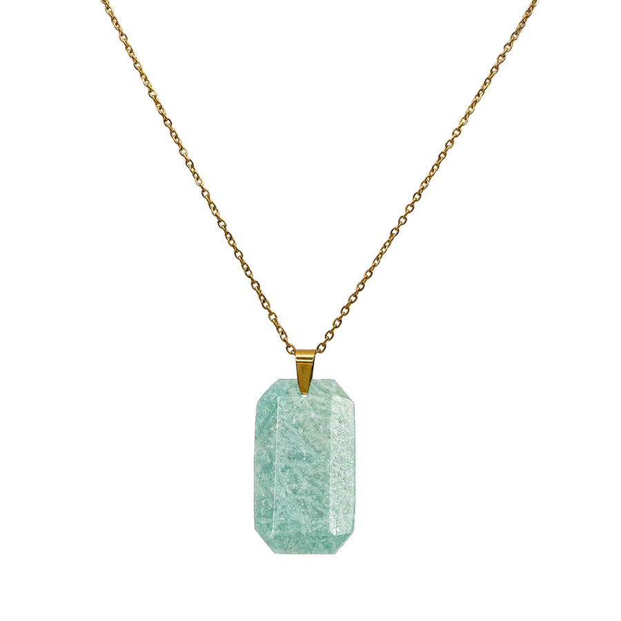 Ketting met amazoniet
