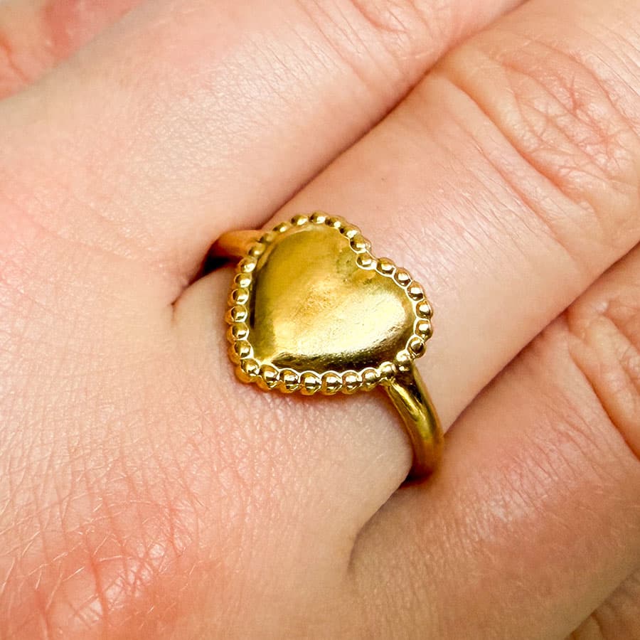 Dotted Hartjes Ring