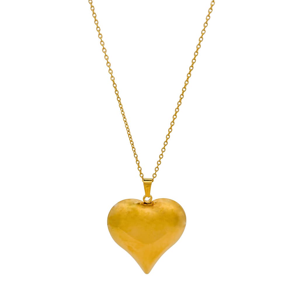 Lange ketting met Chubby Hart L S